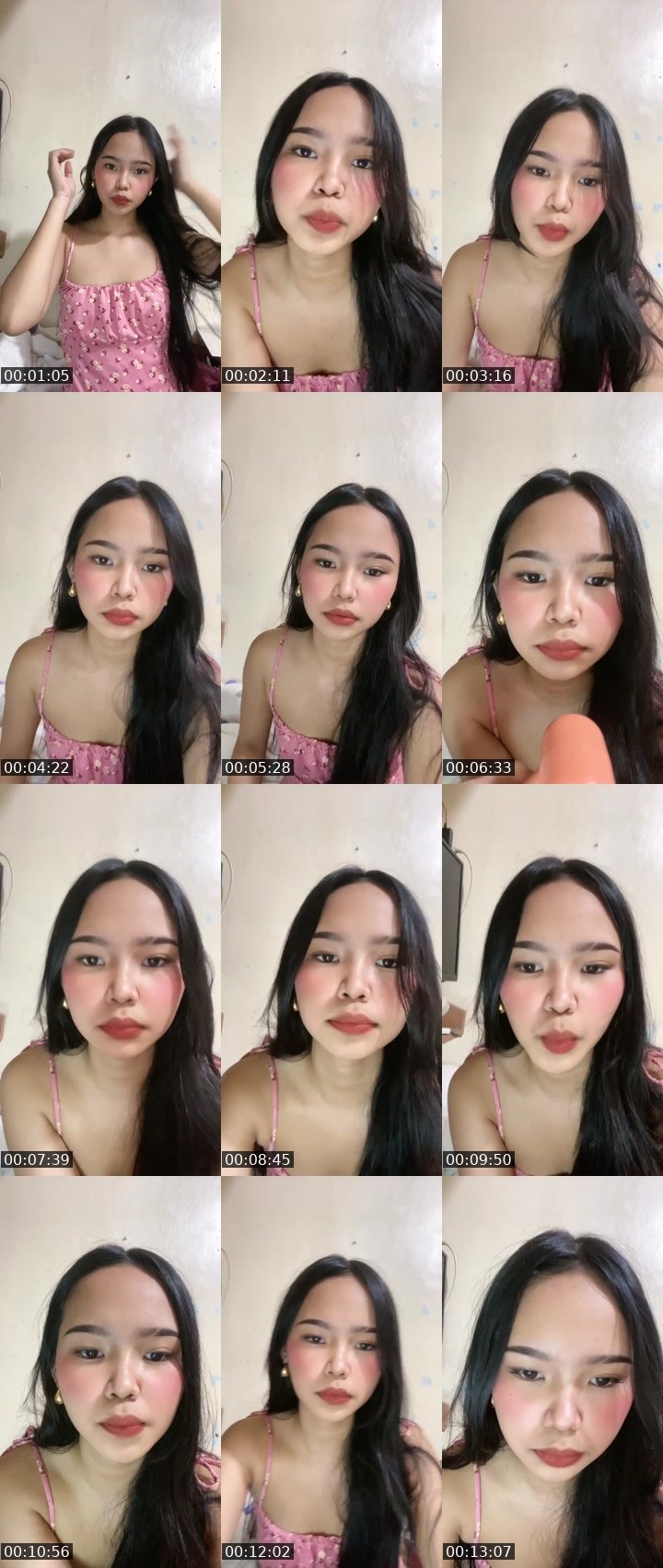 Contact-sheet preview of 💎ᴰᴮ Ellie's Liveme recording