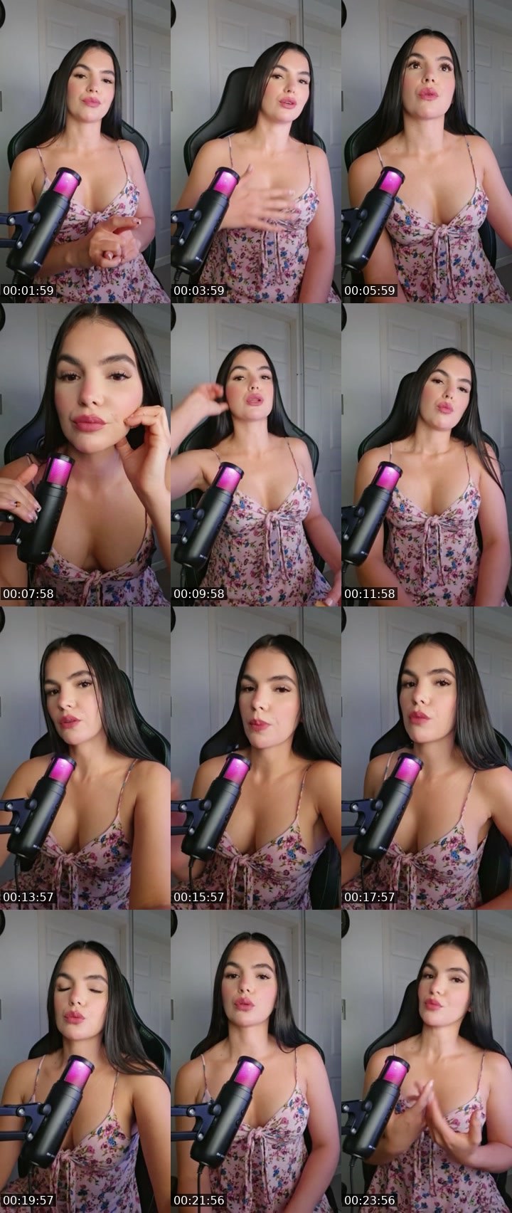 Contact-sheet preview of Eve 🇻🇪☁️🩷's Liveme recording