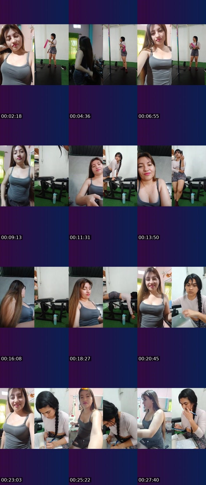 Contact-sheet preview of 🌈♦️veneno🛡's Liveme recording