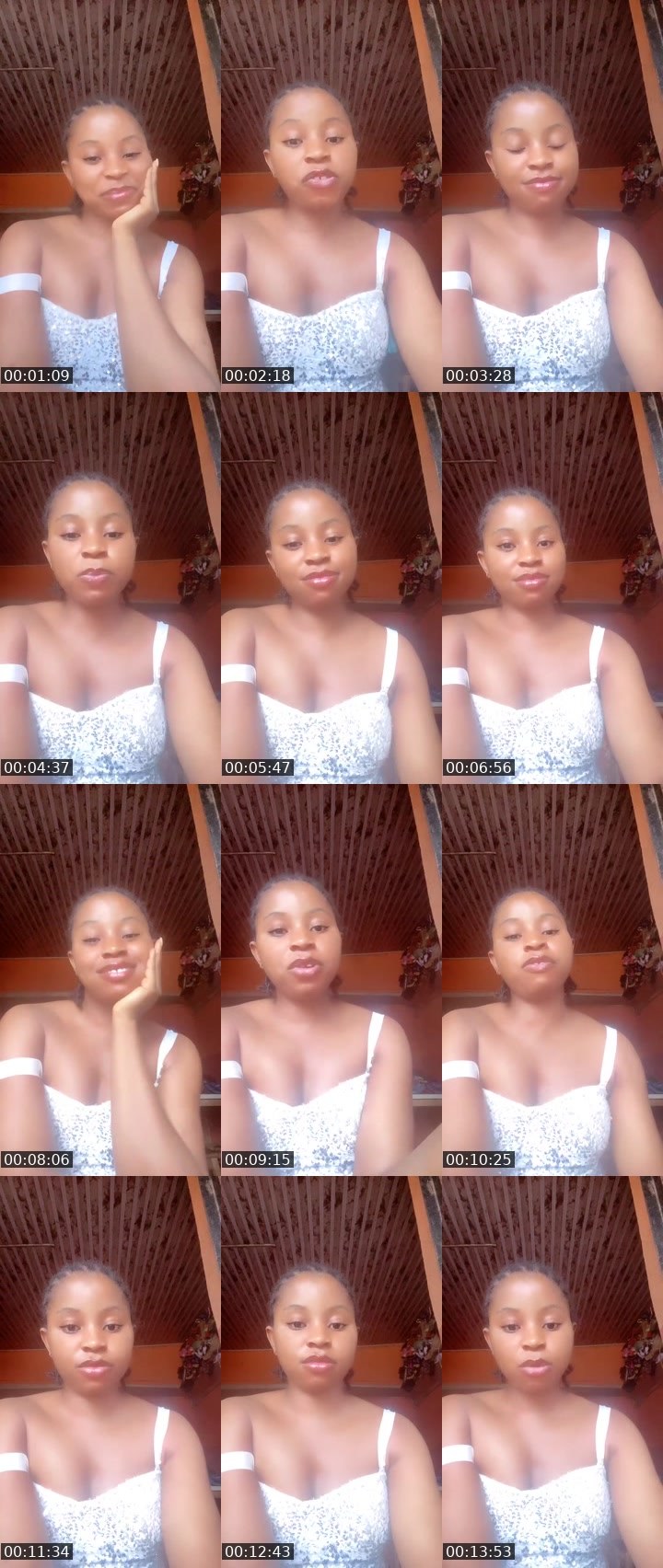 Contact-sheet preview of .mimi bless's Liveme recording