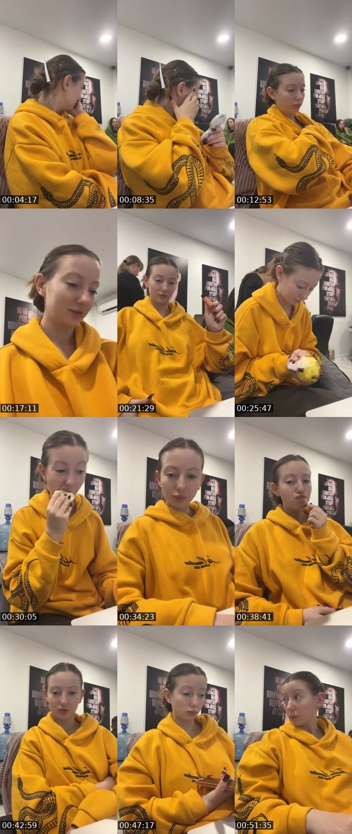 Contact-sheet preview of marrywANNA🪬's Liveme recording