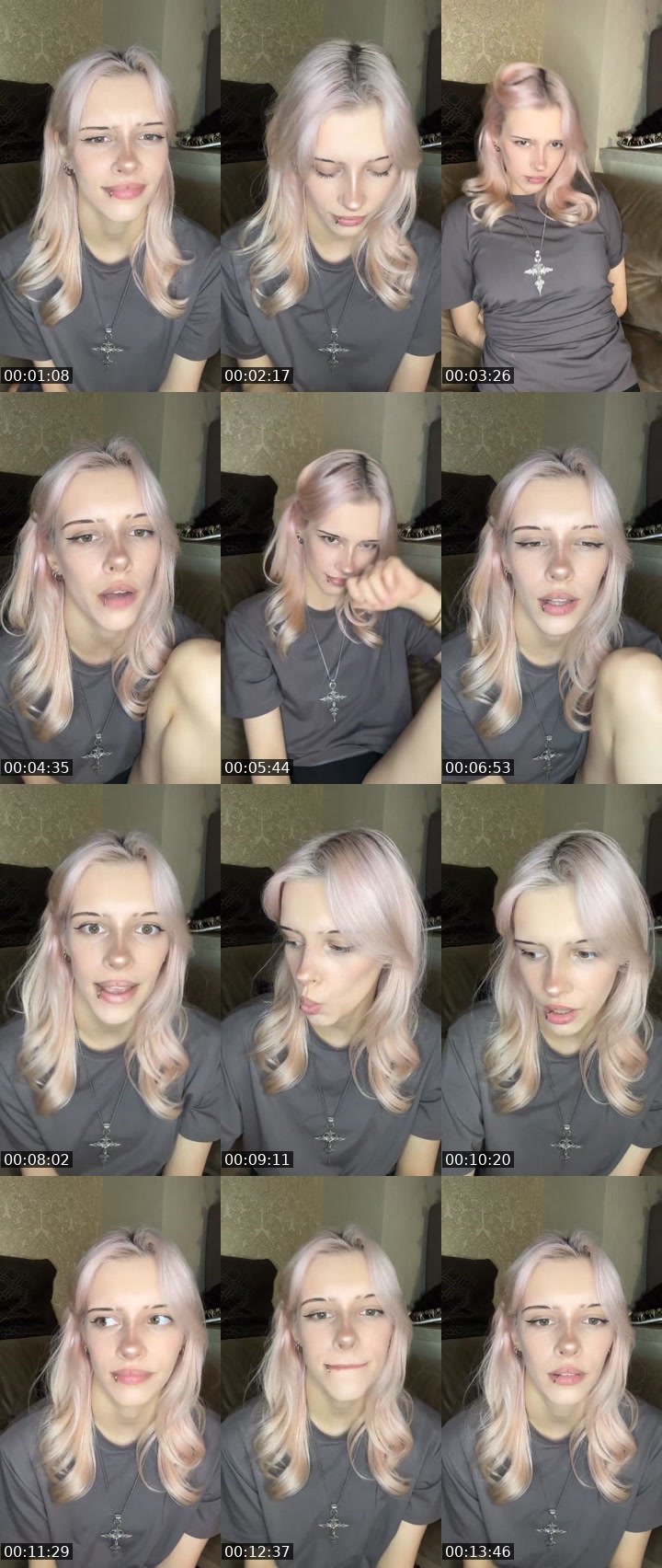 Contact-sheet preview of Milka.murs🇧🇾's Liveme recording