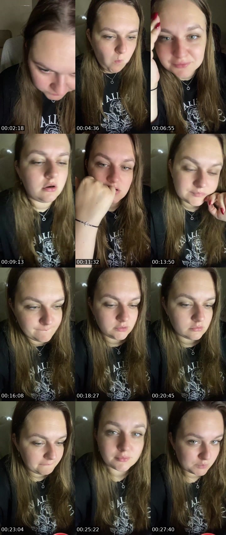 Contact-sheet preview of ✨ᒪᗩᑎᗩᒪIGᕼT✨'s Liveme recording