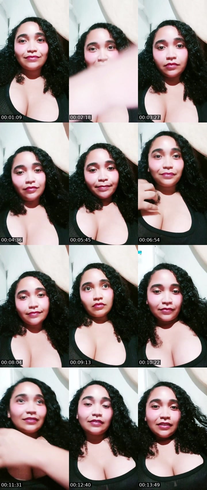 Contact-sheet preview of DarkQueen👑's Liveme recording