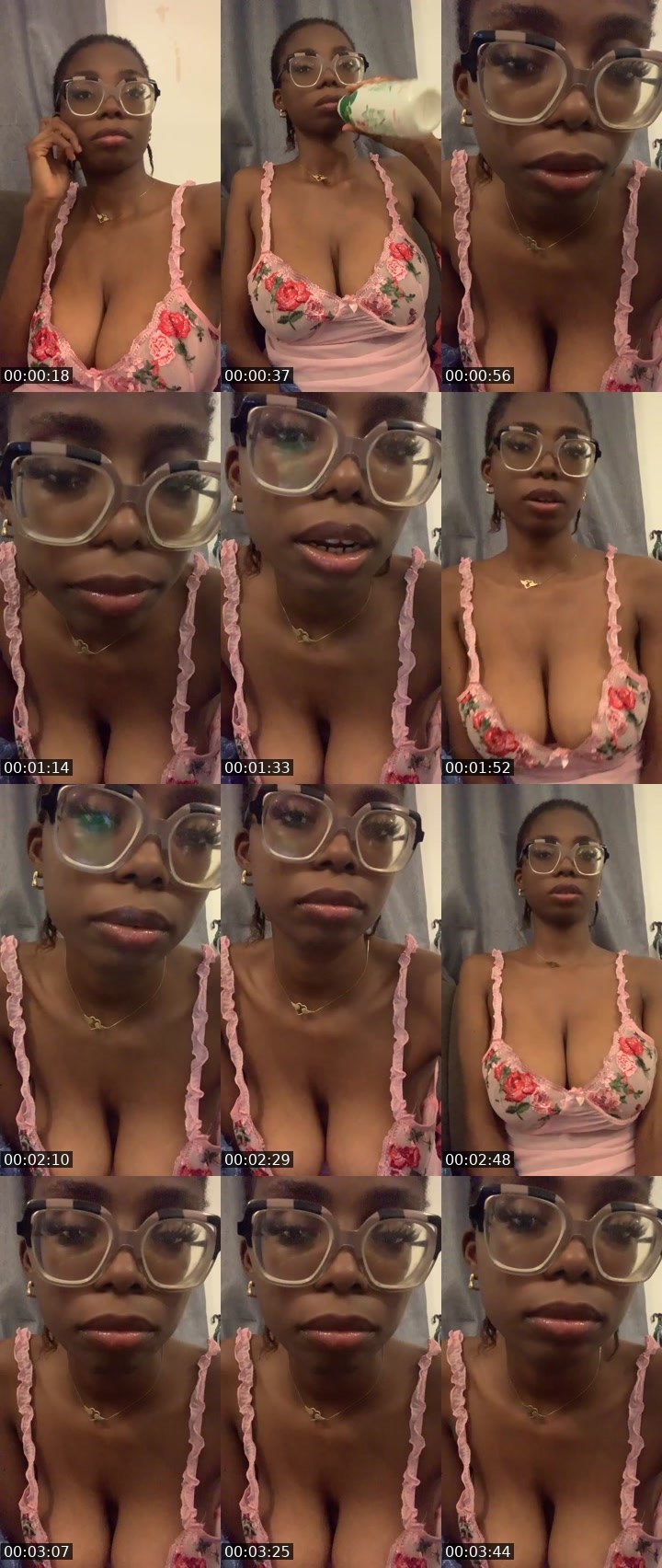 Contact-sheet preview of Lilly😍😍😘🕊️'s Liveme recording