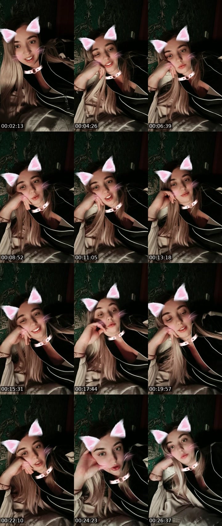 Contact-sheet preview of Im Anastasia's Liveme recording