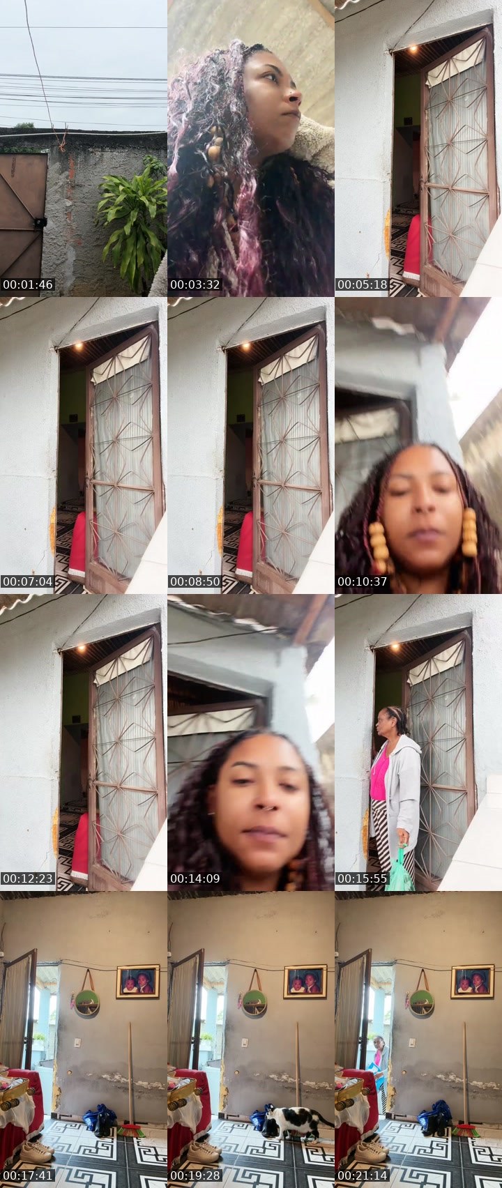 Contact-sheet preview of Nique 🍨's Liveme recording