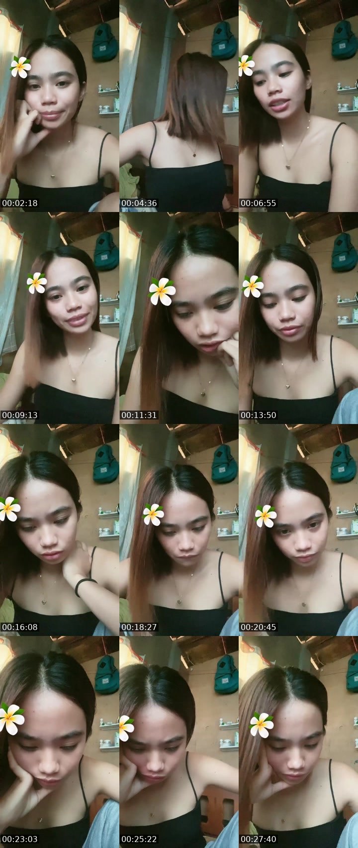 Contact-sheet preview of 👸Zeia🧚📚's Liveme recording