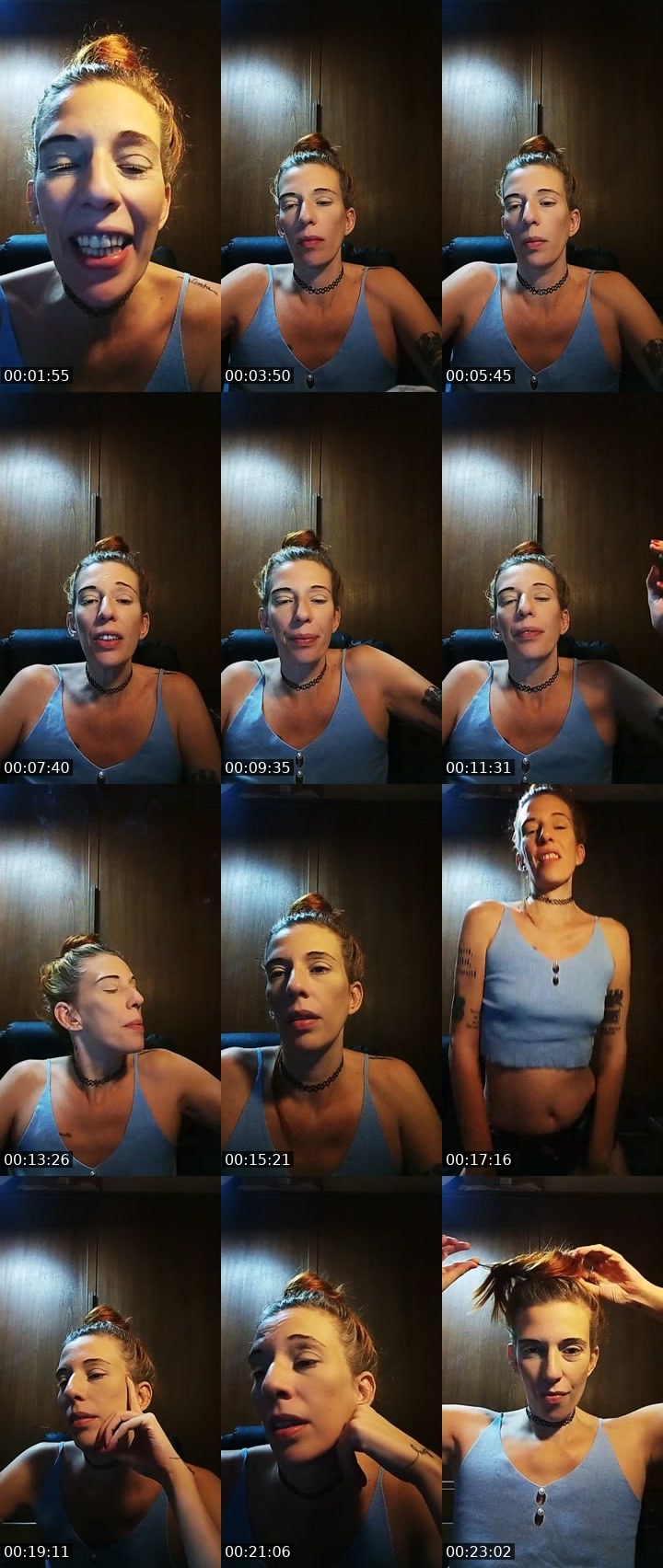 Contact-sheet preview of amoraaaa's Liveme recording