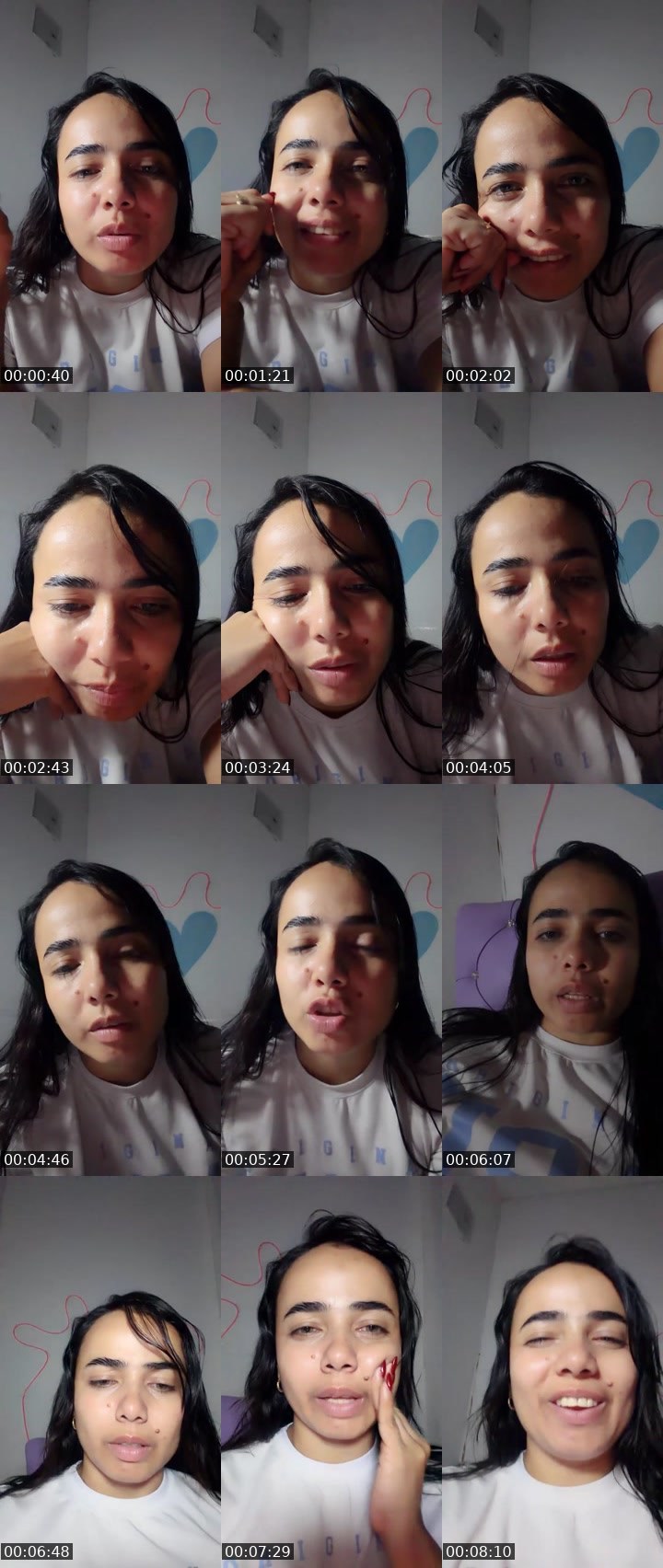 Contact-sheet preview of 🍀CelesMX❤️13's Liveme recording
