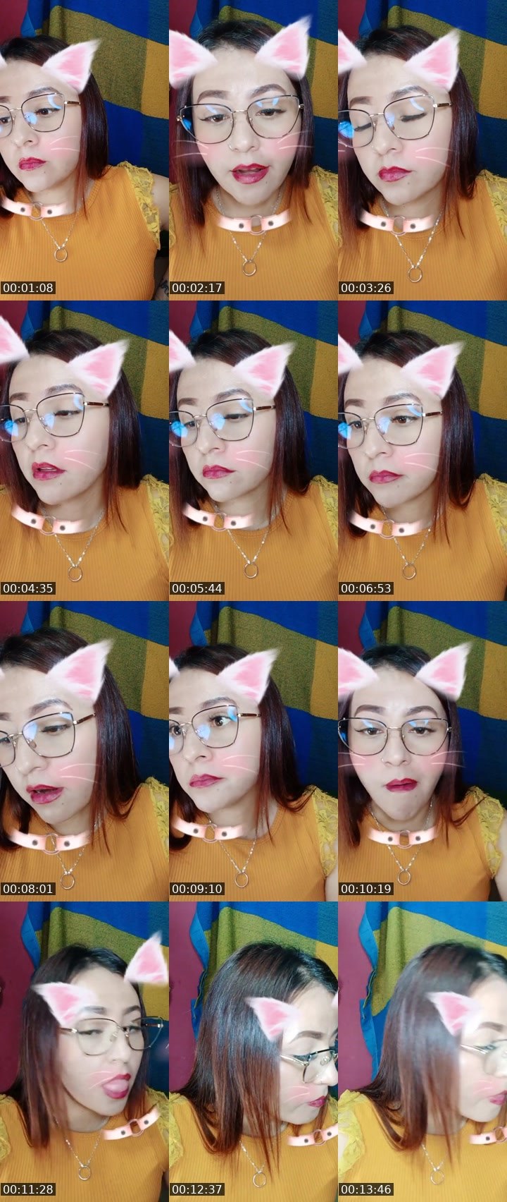 Contact-sheet preview of 🌈Morchis🕶's Liveme recording
