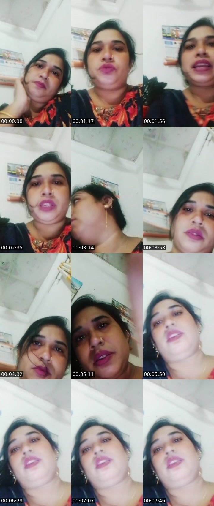 Contact-sheet preview of Angel Arohi's Liveme recording