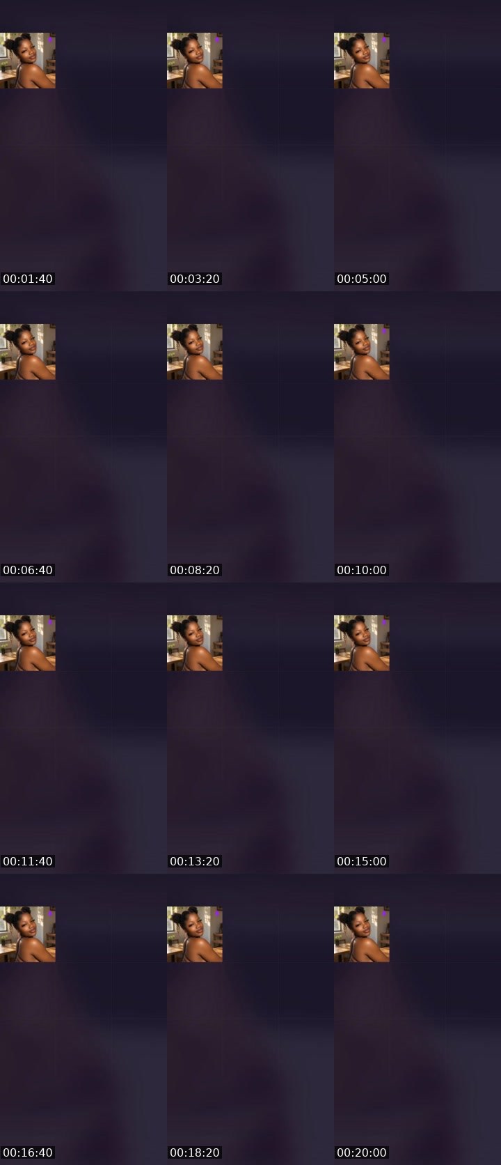 Contact-sheet preview of Badieee's Liveme recording
