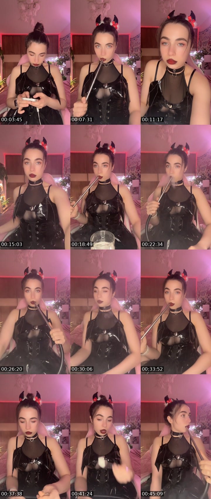 Contact-sheet preview of 👑SillyGoose 🪿's Liveme recording