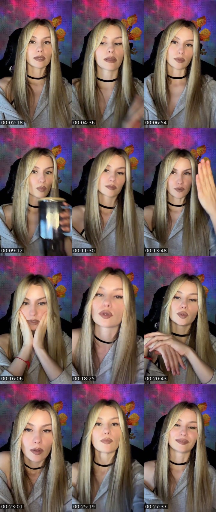 Contact-sheet preview of 🪷𝔇𝔦𝔤𝔦𝔱𝔞𝔩ᴰᴳᴹᶠ's Liveme recording