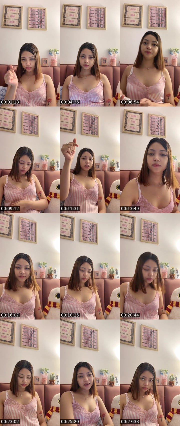 Contact-sheet preview of ☄️ChArMy🐦‍🔥✨'s Liveme recording