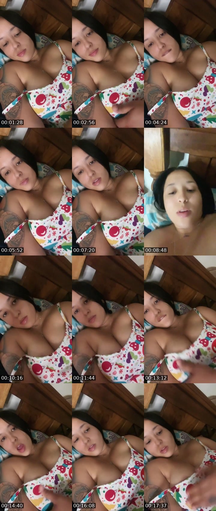 Contact-sheet preview of Baddie 👑⃤ 😈🍑's Liveme recording