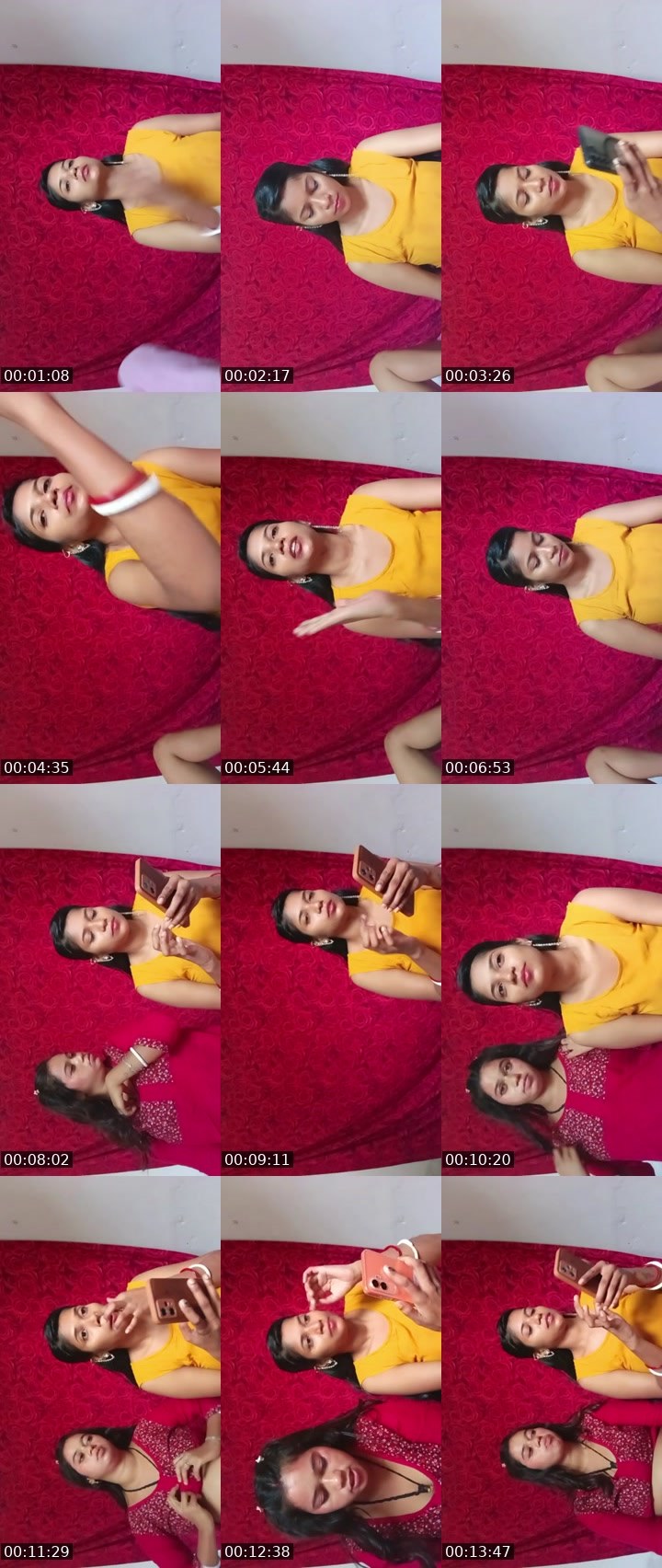 Contact-sheet preview of tel.g. @RDXATM's Liveme recording
