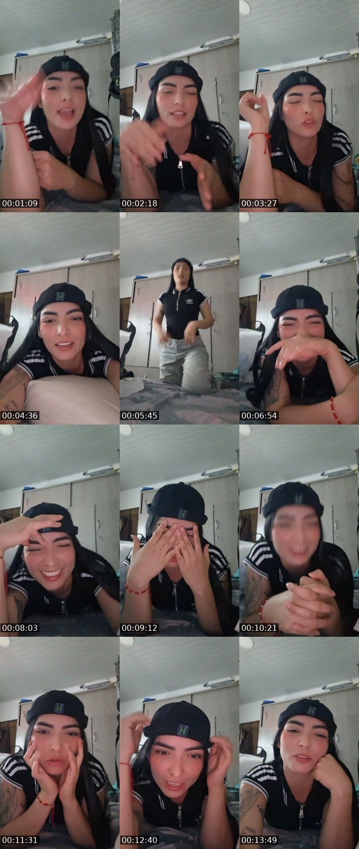 Contact-sheet preview of 🫦 flaka 🌈🔆's Liveme recording