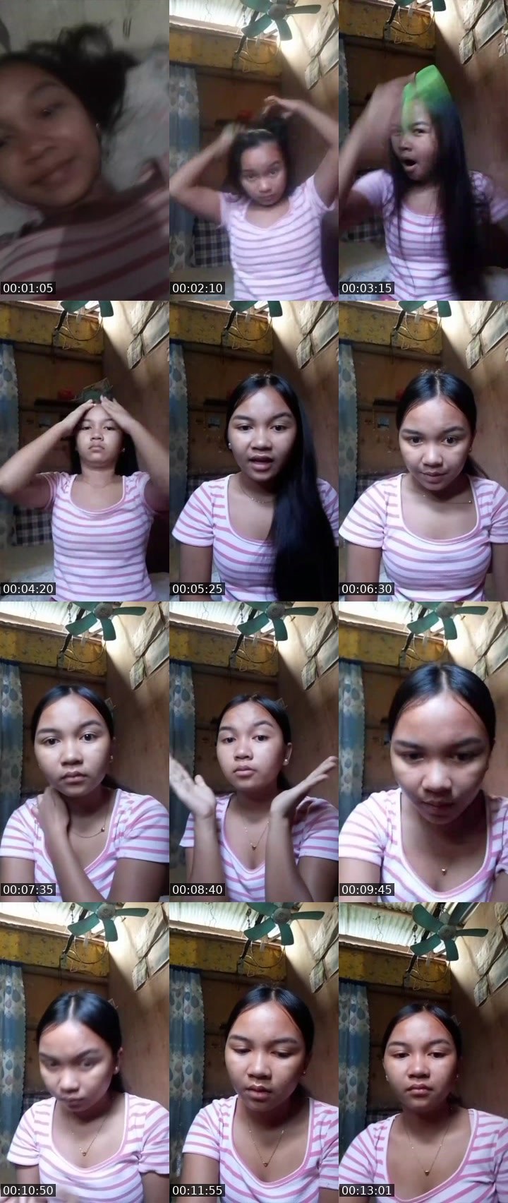 Contact-sheet preview of 💎ᴰᴮshena's Liveme recording