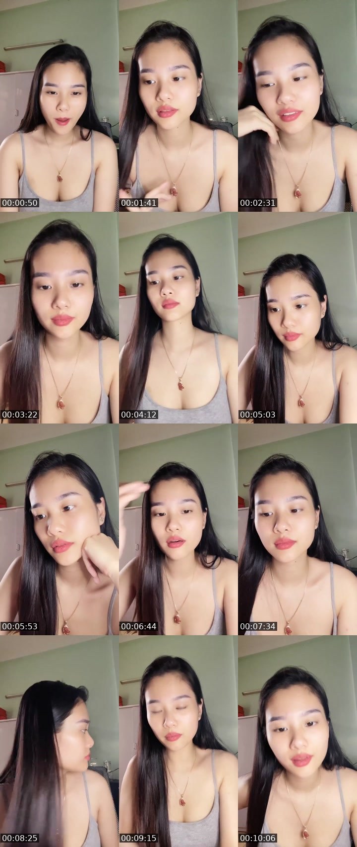 Contact-sheet preview of Aylimm's Liveme recording
