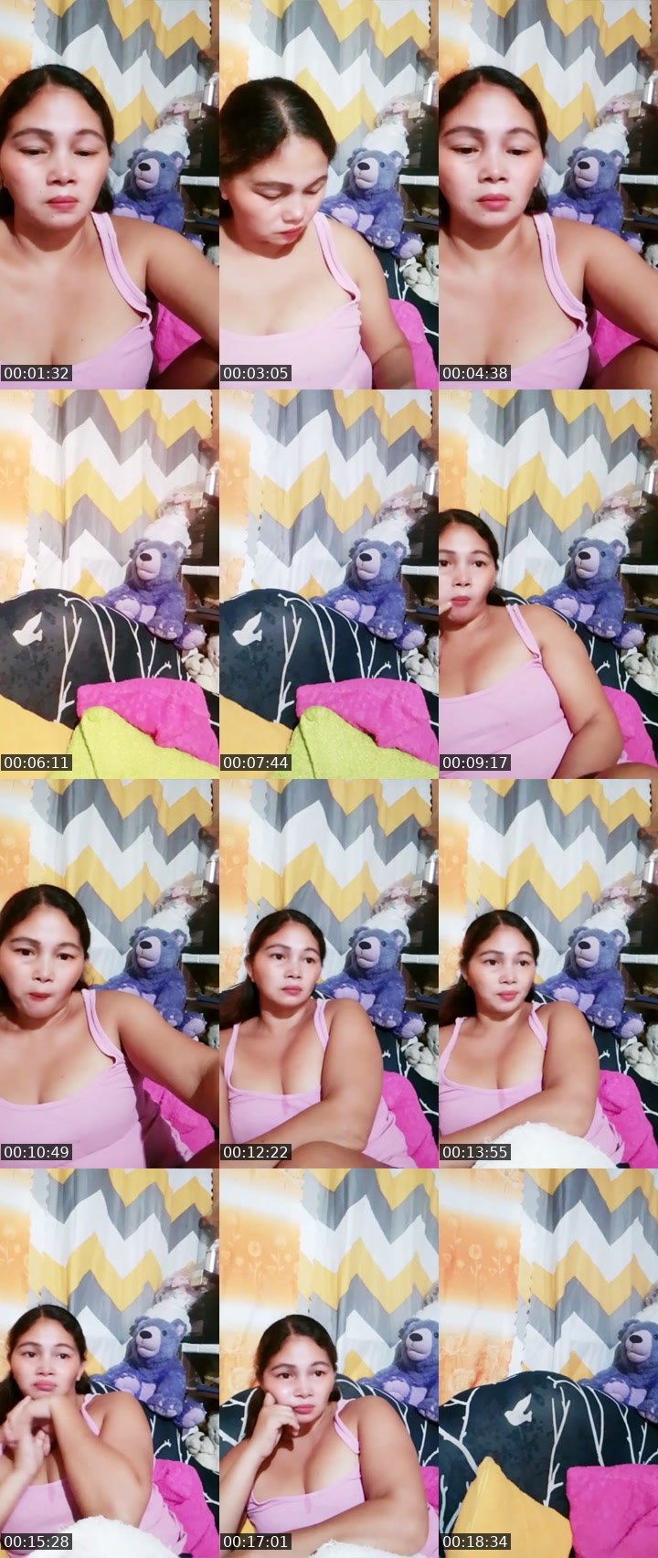 Contact-sheet preview of ᵀᴿˢ&P⭕️Ella🔥's Liveme recording