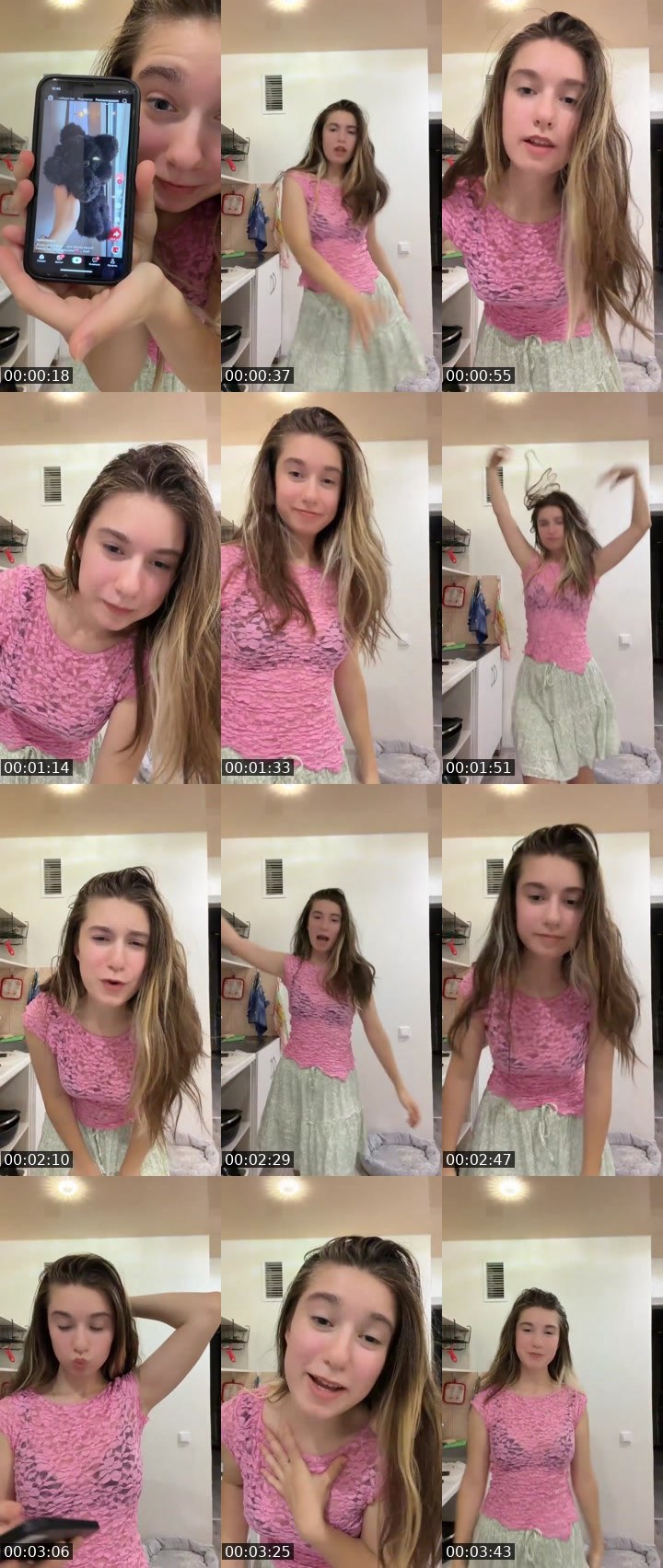 Contact-sheet preview of Help34k💎mrs_maria😍's Liveme recording