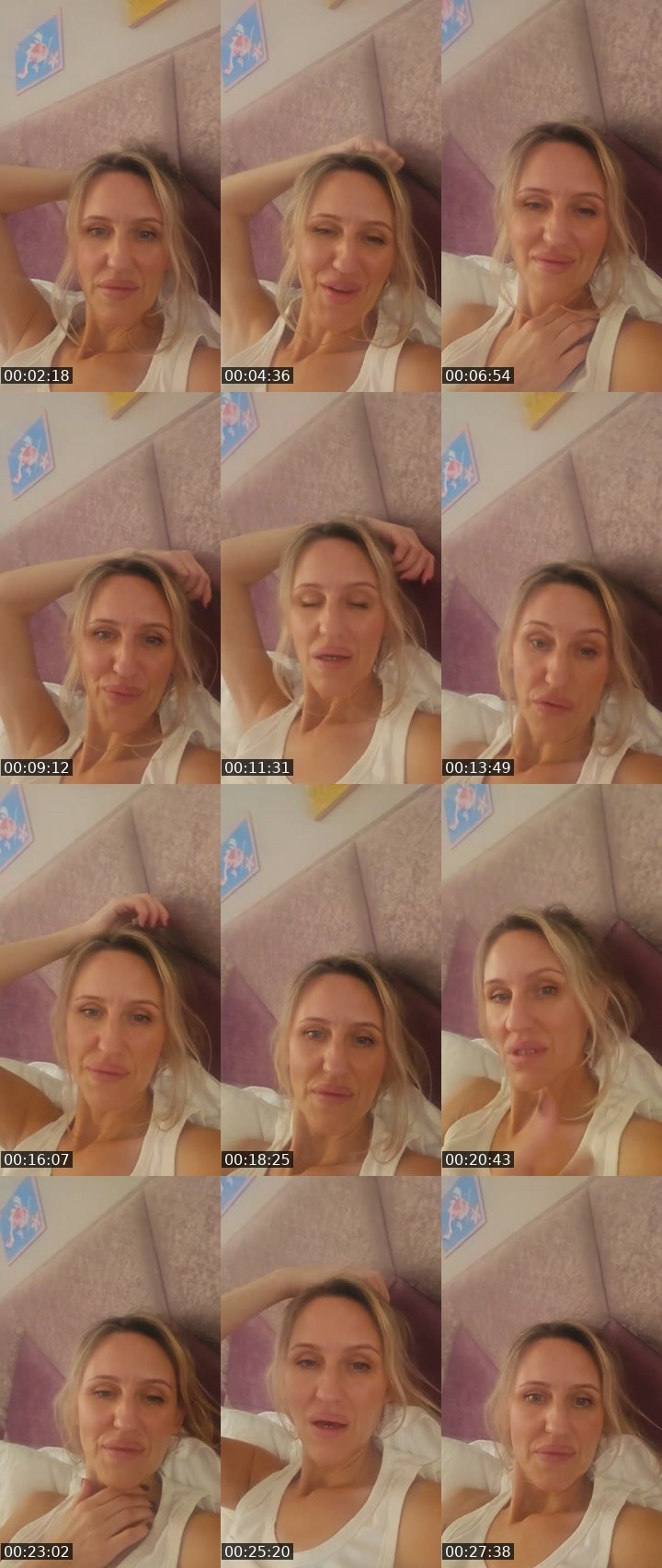 Contact-sheet preview of SoftStepsLiveHi 💕's Liveme recording