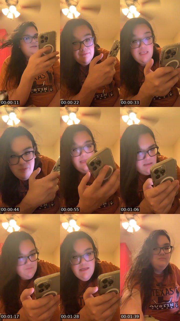 Contact-sheet preview of 🫧SAW✨Stormii🌙🫧's Liveme recording