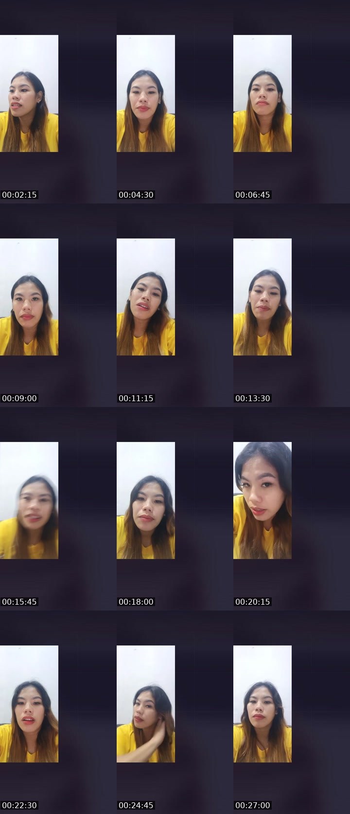 Contact-sheet preview of 👸Darcy🫧's Liveme recording