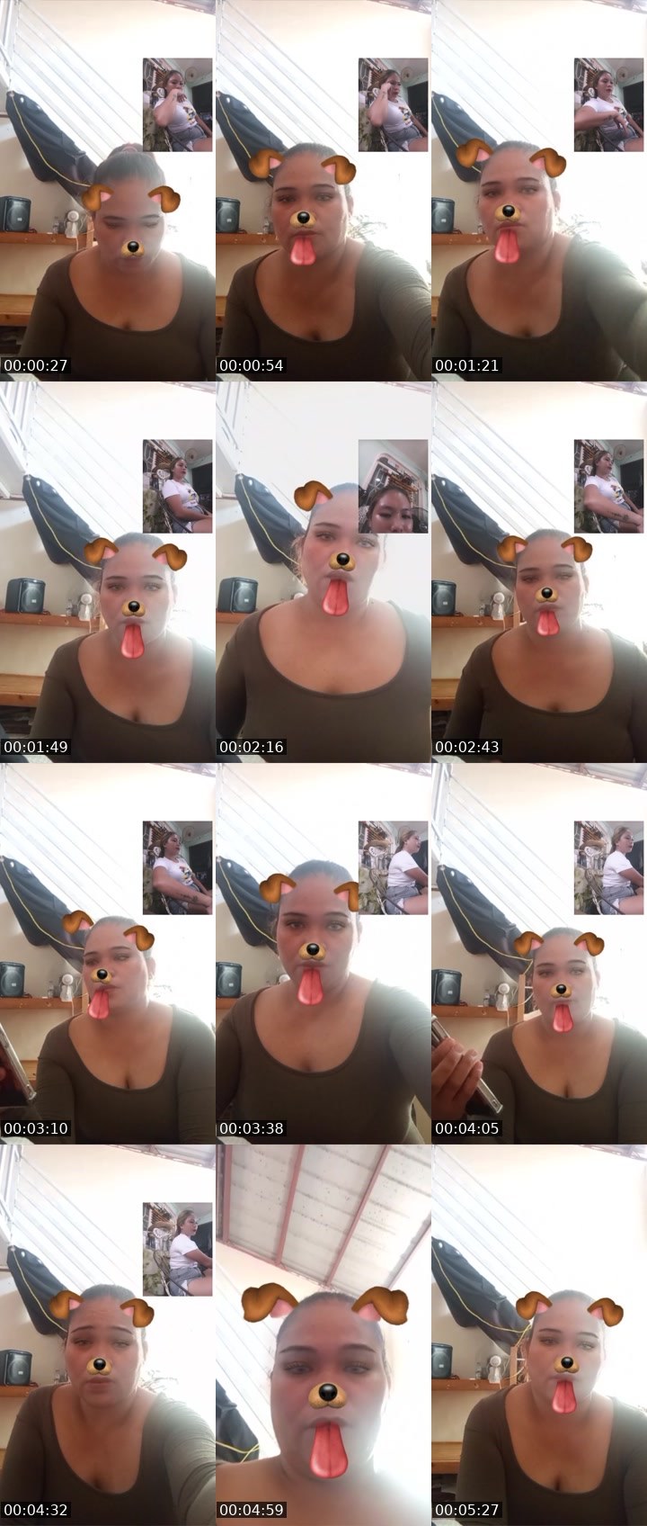 Contact-sheet preview of 🫅Addison🫧's Liveme recording
