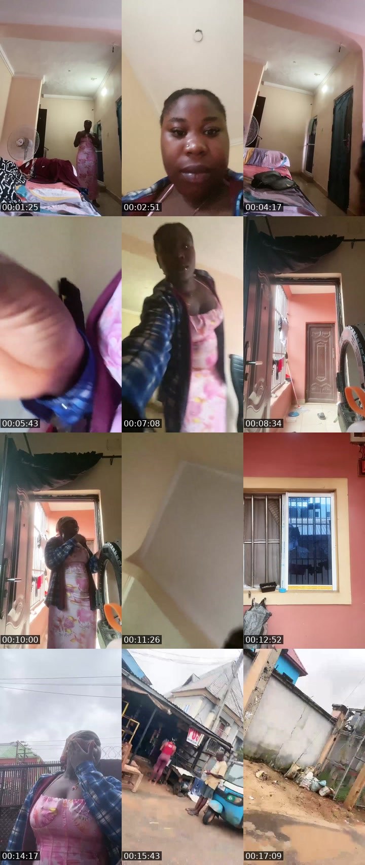 Contact-sheet preview of 4.5k🏦baby Sandra 🍫's Liveme recording