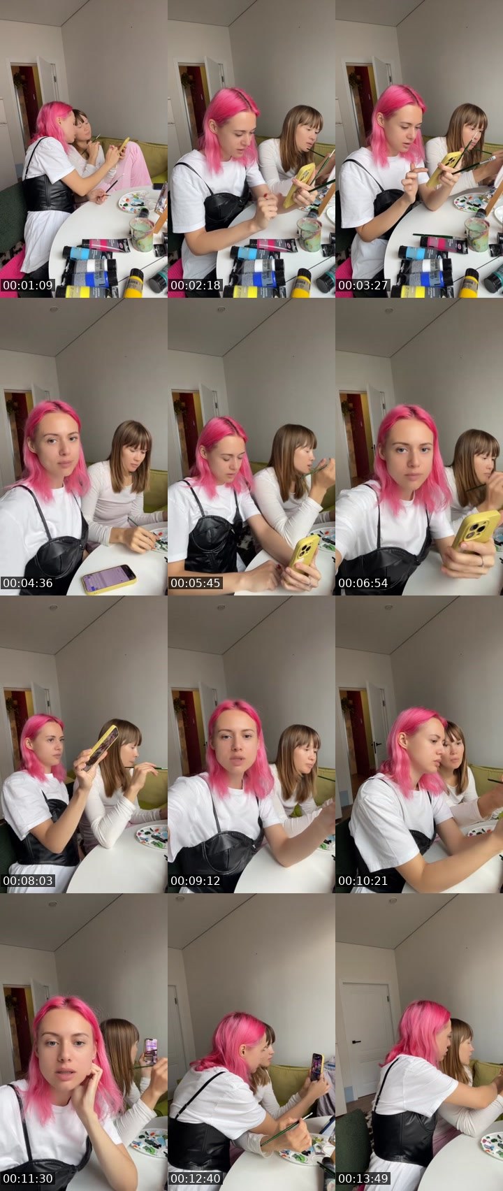 Contact-sheet preview of Olya_Pink🎀's Liveme recording