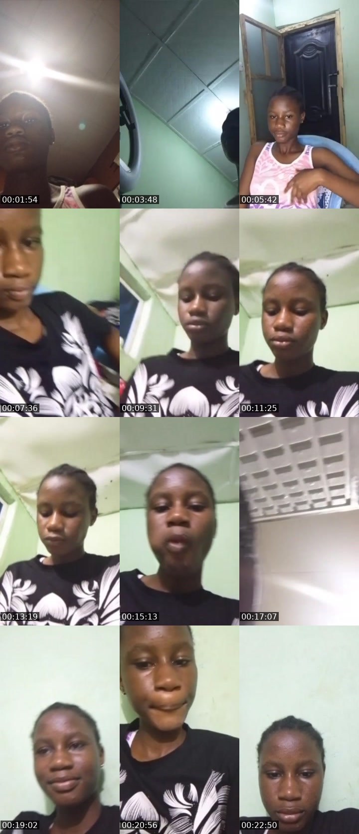 Contact-sheet preview of chismadis's Liveme recording