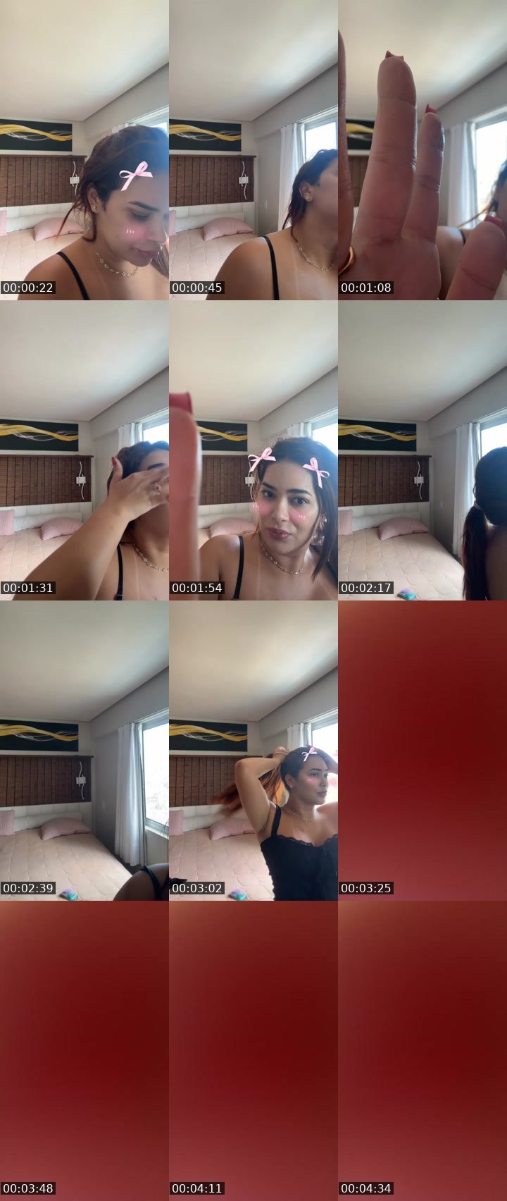 Contact-sheet preview of 🍭Mel🍭 50K's Liveme recording