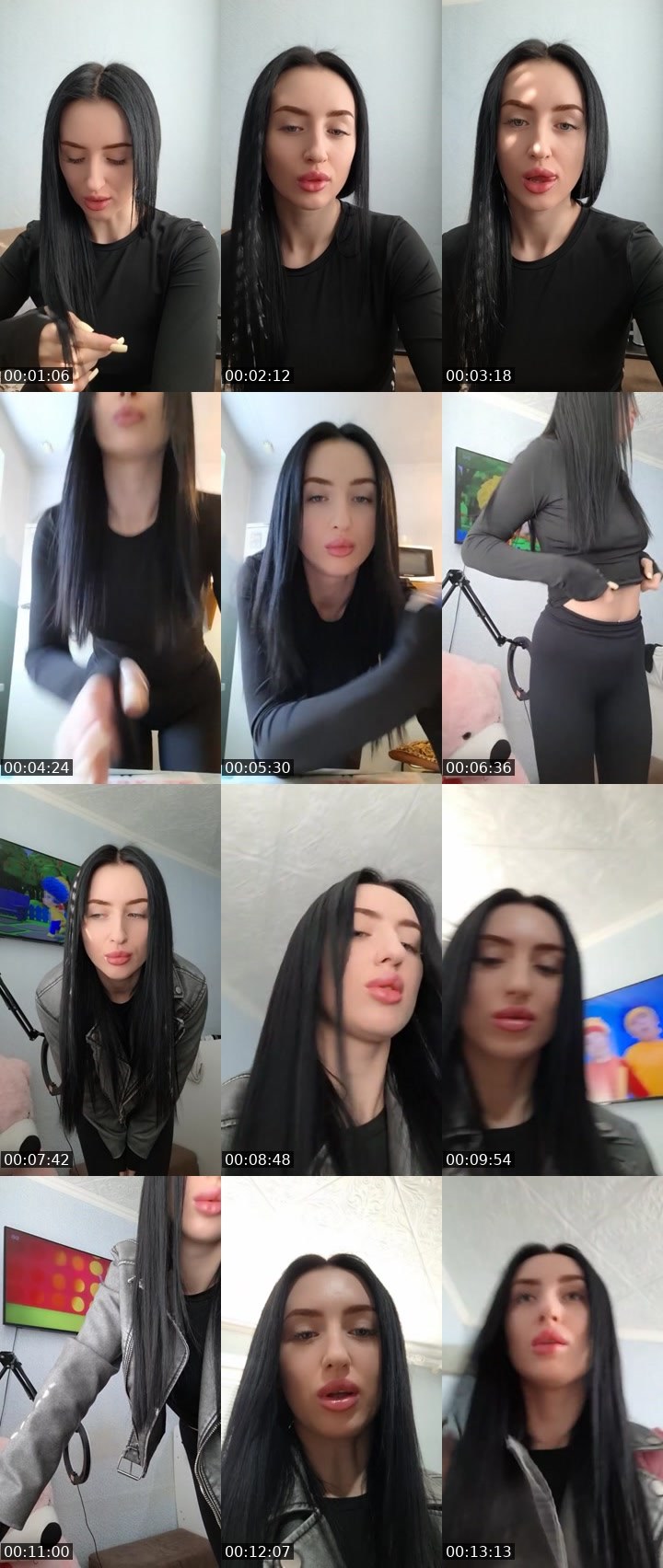 Contact-sheet preview of 🌸MARUsIA's Liveme recording