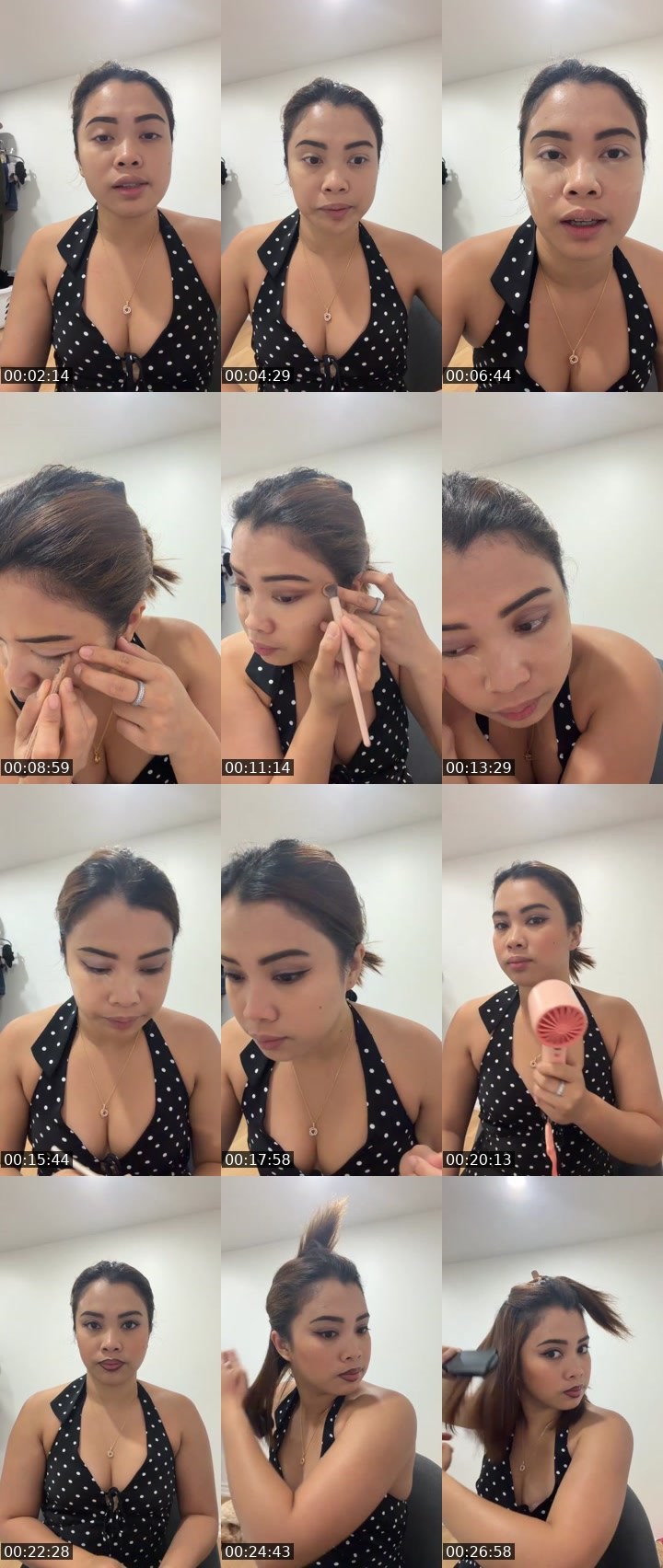 Contact-sheet preview of Olivia29's Liveme recording
