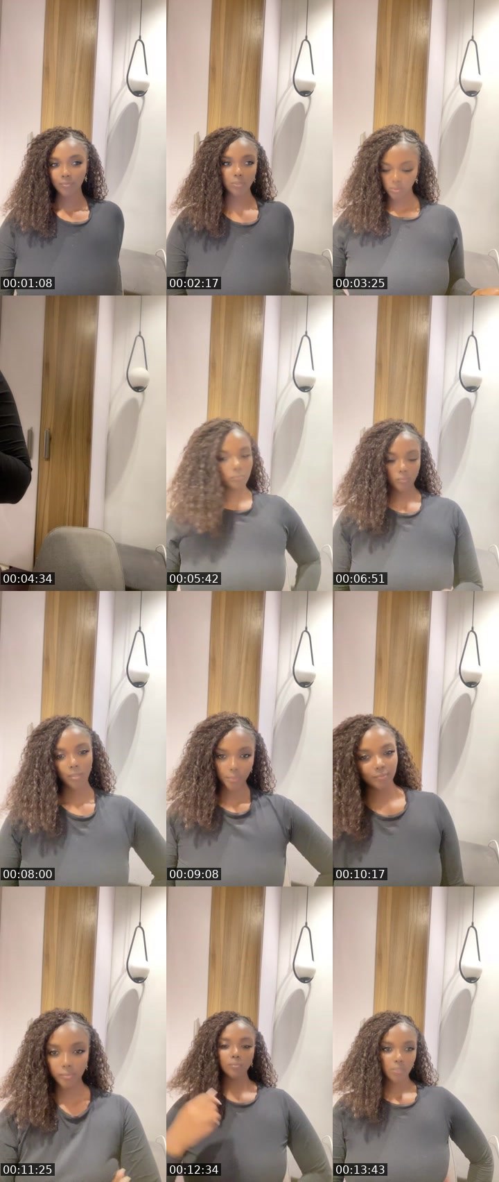 Contact-sheet preview of Miss M👩🏼‍🦰🏦's Liveme recording