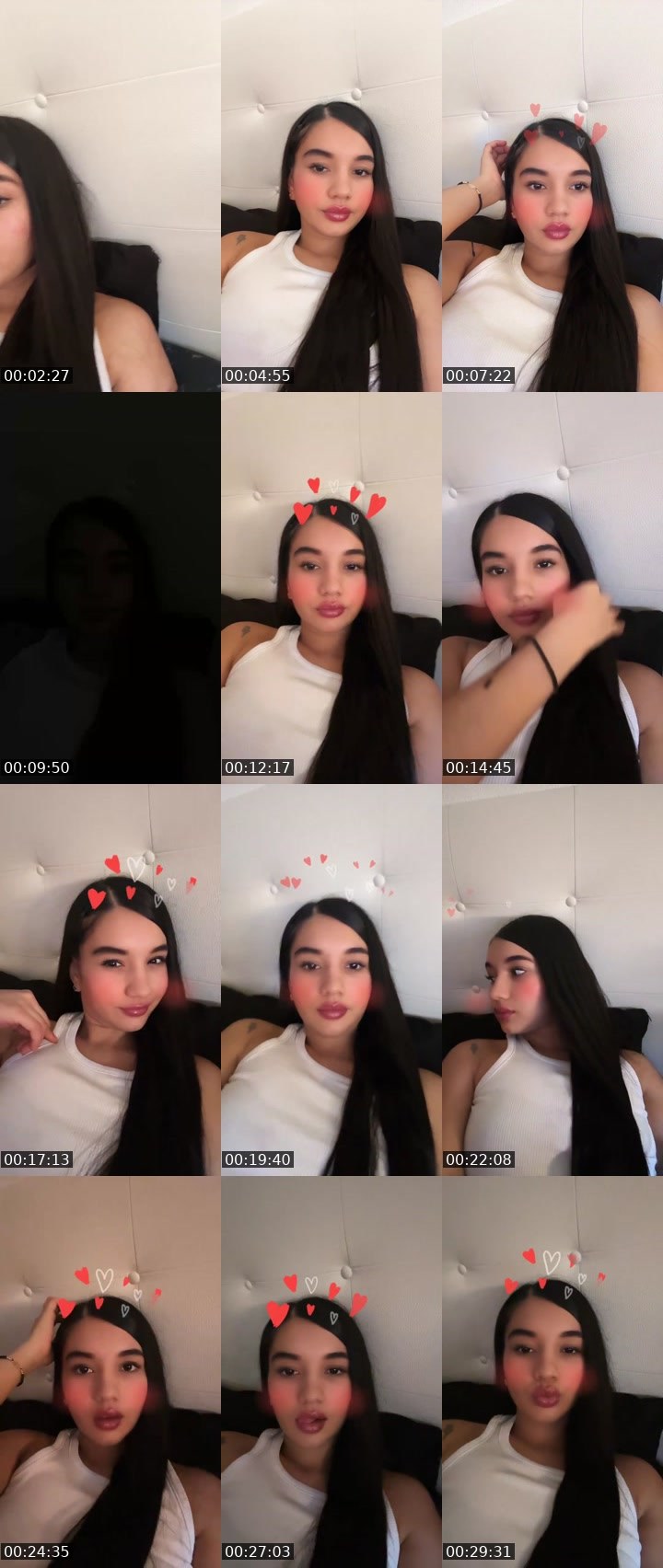 Contact-sheet preview of ✨🌩️𝓛𝓮𝓲𝓭𝔂❤️‍🔥✨'s Liveme recording
