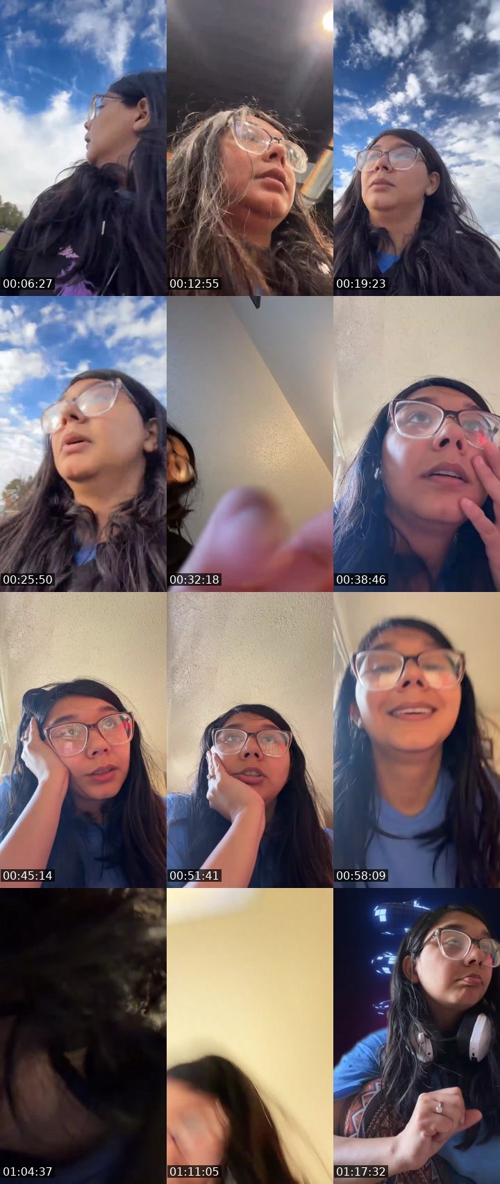 Contact-sheet preview of TTV_missmini01's Liveme recording
