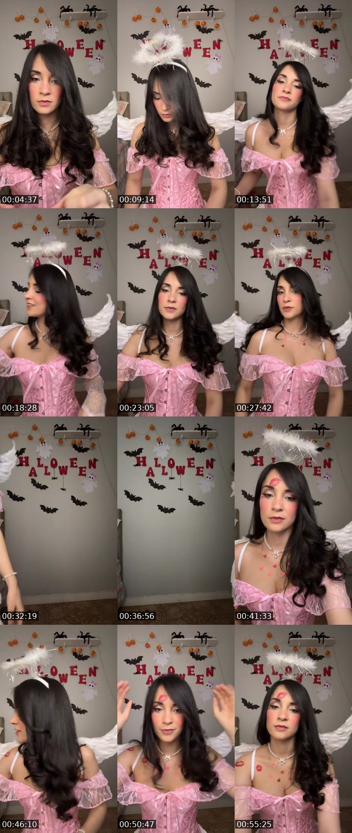 Contact-sheet preview of 🫧🐆Mandy 🧸✨'s Liveme recording