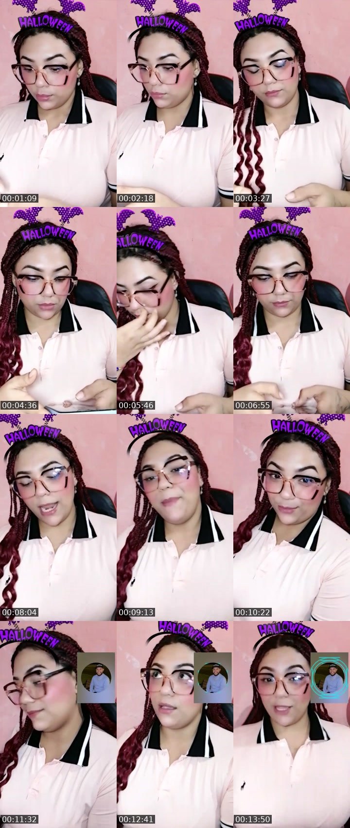 Contact-sheet preview of 🪩MIGAJERA🥑's Liveme recording
