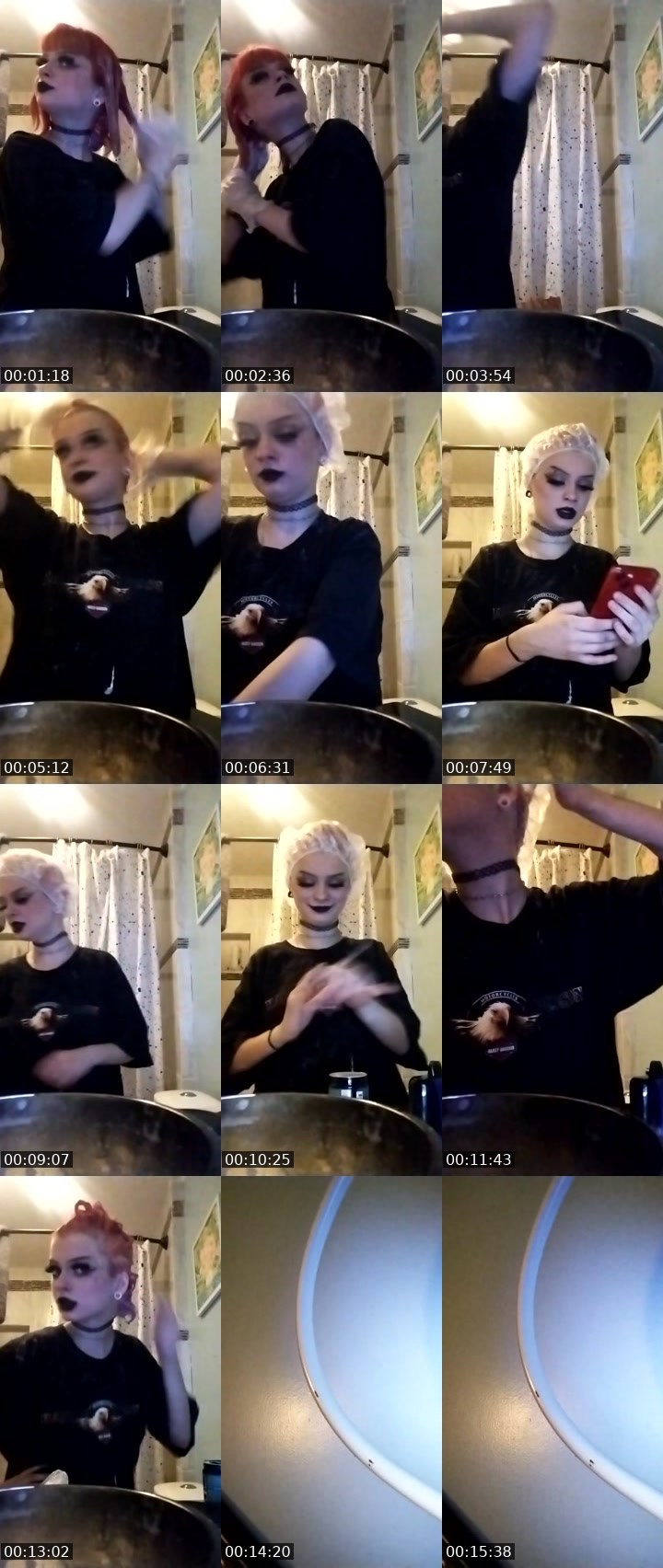 Contact-sheet preview of itsbuggg's Liveme recording