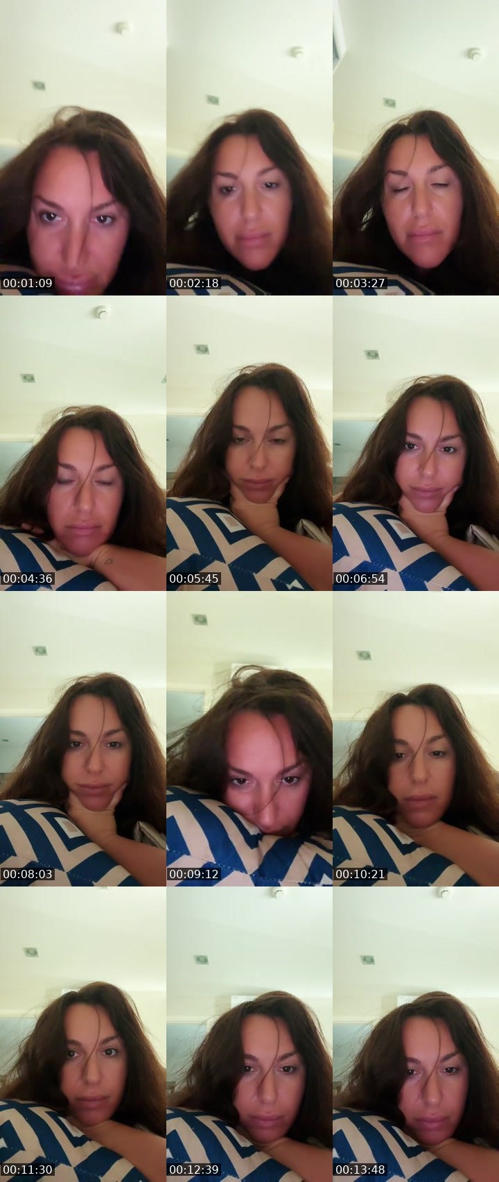 Contact-sheet preview of Miss Nino's Liveme recording