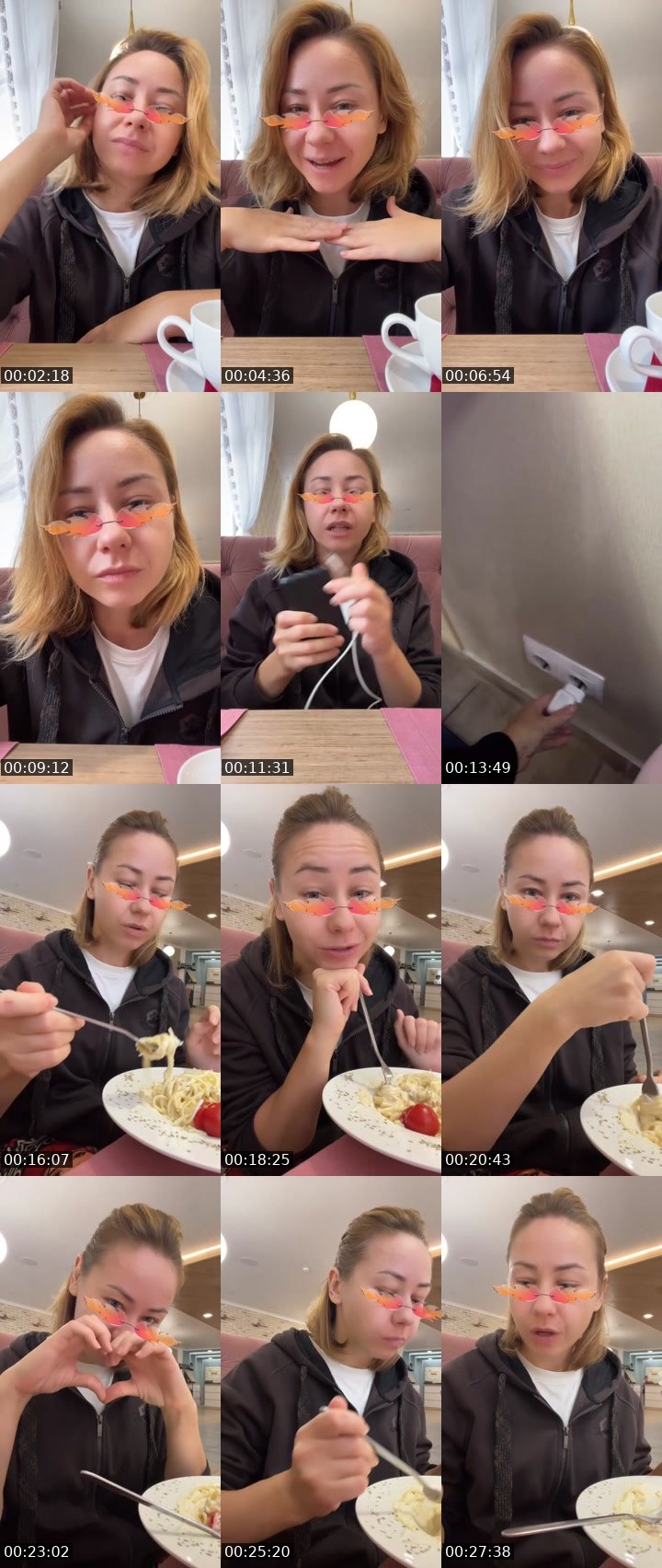 Contact-sheet preview of MU$E💫 ℄'s Liveme recording