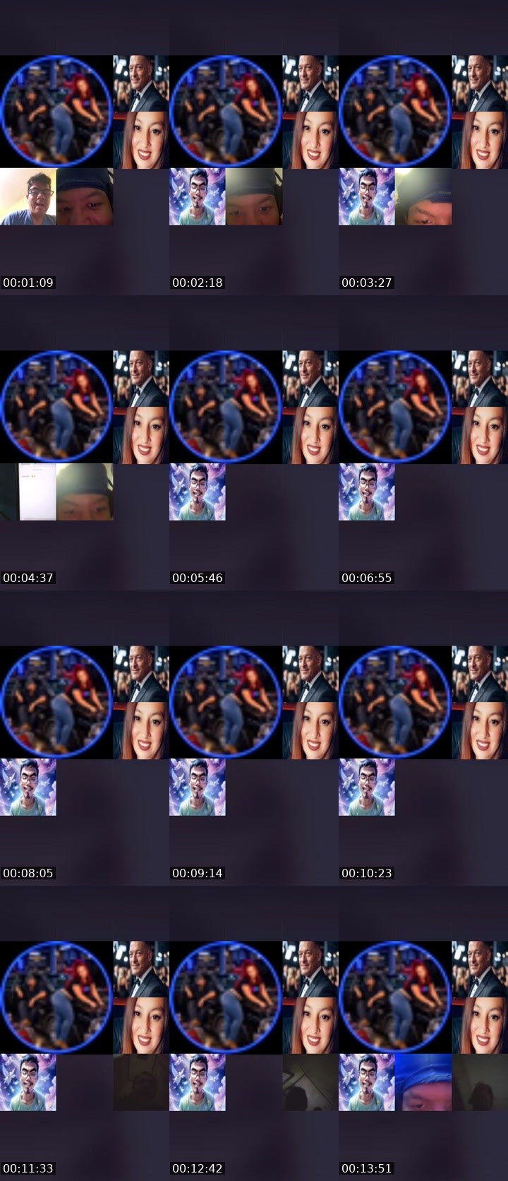 Contact-sheet preview of 💨BillieFknJo💨BMA💰's Liveme recording