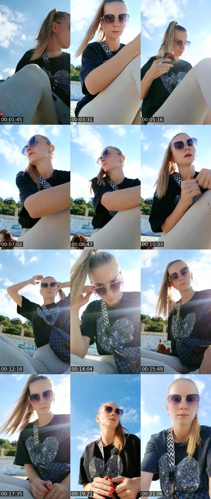 Contact-sheet preview of 🎀 Senorita 🎀's Liveme recording