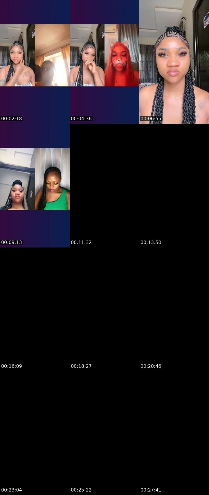 Contact-sheet preview of 🏦 Celina Angela's Liveme recording