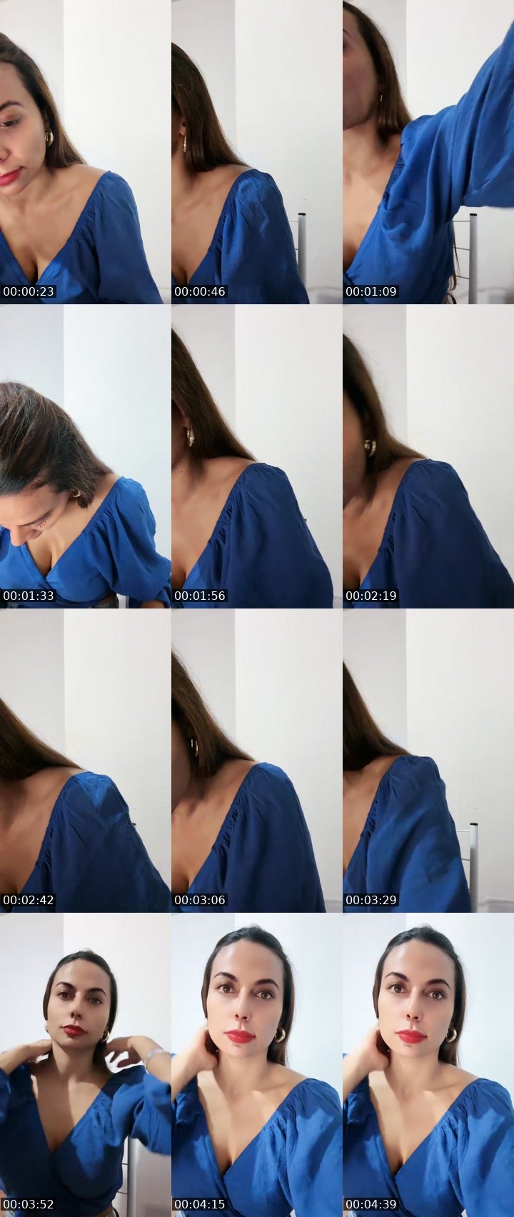 Contact-sheet preview of Maeva 🥂's Liveme recording