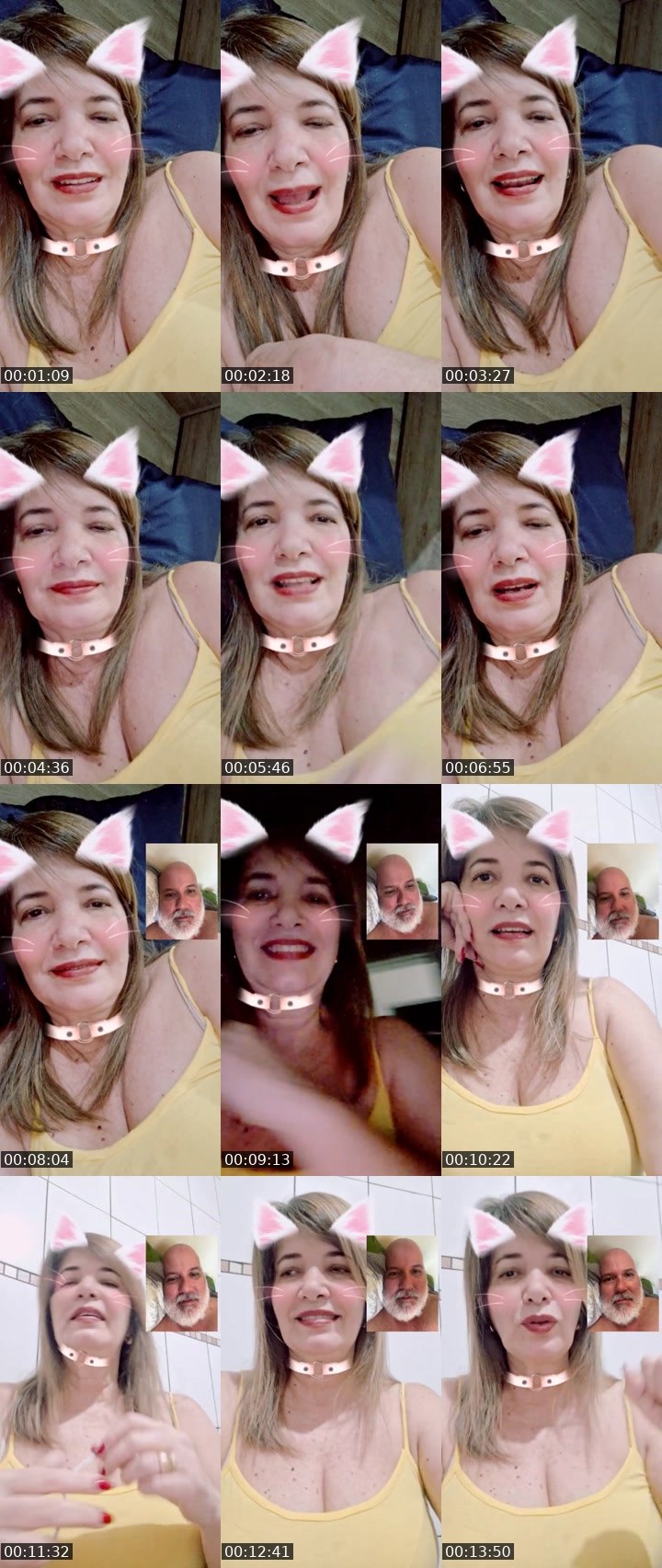 Contact-sheet preview of Bel Vida1k's Liveme recording